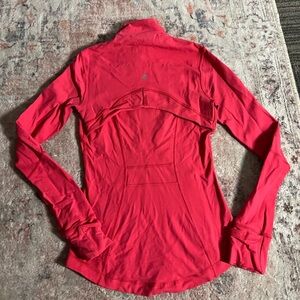 Lululemon define jacket, bright pink, hardly worn